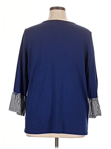 Quacker Factory 3/4 Sleeve Blouse (view 2)