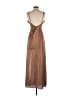 About Us Polka Dots Brown Casual Dress Size XS - photo 2