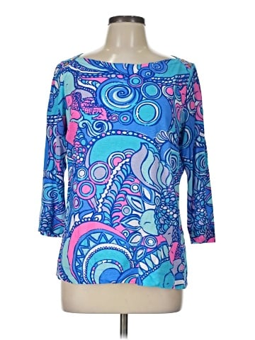 Lilly Pulitzer 3/4 Sleeve T-Shirt (view 1)
