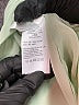 J.Crew 100% Silk Color Block Green Long Sleeve Silk Top Size 0 - photo 8