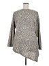 Karen Kane Animal Print Gray Pullover Sweater Size 2X - photo 2