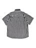 Hurley 100% Cotton Checkered-gingham Black Short Sleeve Button-Down Shirt Size XL (kids) - photo 2