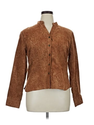 Christopher & Banks Long Sleeve Blouse (view 1)