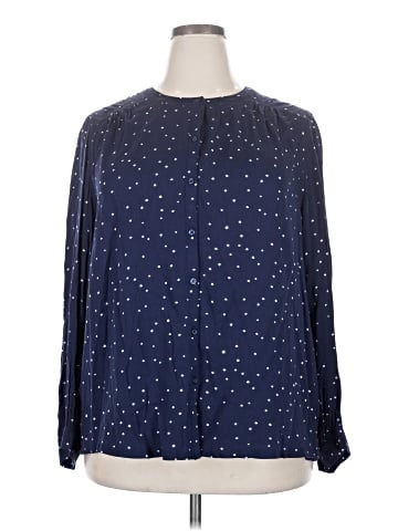 Lane Bryant Long Sleeve Blouse (view 1)