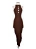 Topshop 100% Polyester Brown Cocktail Dress Size 0 - 2 - photo 1