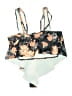 Assorted Brands Floral Black Swimsuit Top Size XL - photo 2