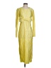 Marina Moscone Yellow Cocktail Dress Size 4 - photo 1