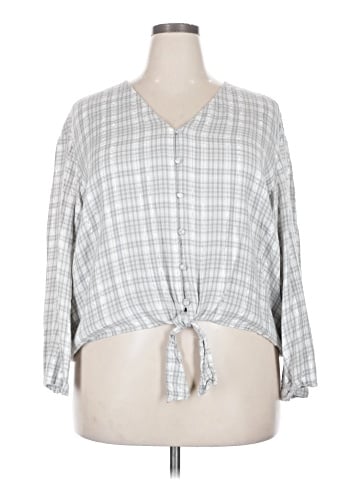 Lane Bryant 3/4 Sleeve Blouse (view 1)