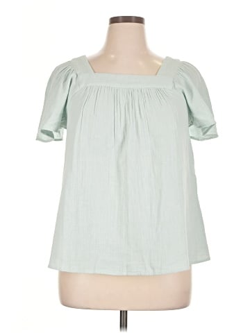Style&Co Short Sleeve Blouse (view 1)