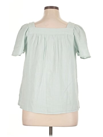 Style&Co Short Sleeve Blouse (view 2)