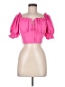 Shein Pink Short Sleeve Blouse Size M - photo 1