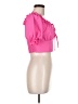 Shein Pink Short Sleeve Blouse Size M - photo 4
