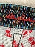 Robert Graham Chevron-herringbone Teal Board Shorts Size 2X - photo 3