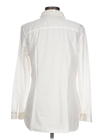 Ann Taylor Factory Long Sleeve Blouse (view 2)