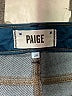 Paige Chevron-herringbone Blue Jeans Size 29 waist - photo 7