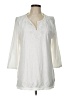 Talbots Ivory 3/4 Sleeve Blouse Size L - photo 1