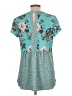Lee Teal Short Sleeve Blouse Size L - photo 2