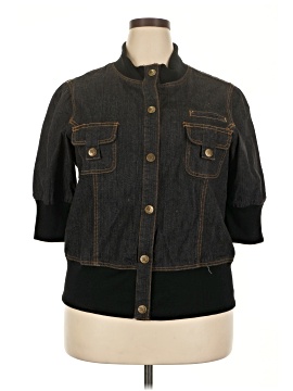 Drama Gold Denim Jacket