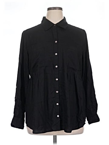 Style&Co Long Sleeve Button-Down Shirt (view 1)
