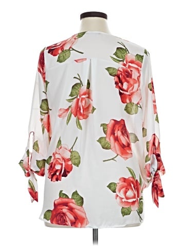 West Kei 3/4 Sleeve Blouse (view 2)