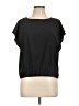 Indyeva Black Short Sleeve Top Size L - photo 1