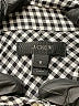 J.Crew Houndstooth Silver Long Sleeve Blouse Size 8 - photo 7
