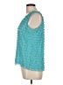 Chico's Teal Sleeveless Blouse Size Lg (2) - photo 5
