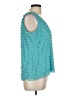 Chico's Teal Sleeveless Blouse Size Lg (2) - photo 4