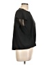 Indyeva Black Short Sleeve Top Size L - photo 4