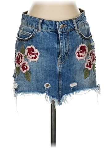 Free People Denim Skirt (view 1)