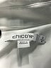Chico's Solid White 3/4 Sleeve Button-Down Shirt Size XL (3) - photo 7