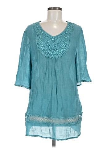 Vintage Havana 3/4 Sleeve Blouse (view 1)
