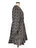 ABound Animal Print Black Casual Dress Size L - photo 4