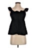 Loeffler Randall Black Sleeveless Blouse Size 2 - photo 1