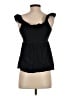 Loeffler Randall Black Sleeveless Blouse Size 2 - photo 2