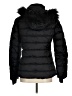 Nautica Solid Black Snow Jacket Size M - photo 2