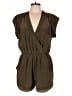 Babaton Solid Brown Romper Size L - photo 1