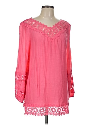 Indigo Soul Long Sleeve Blouse (view 1)