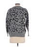 Kendall & Kylie Animal Print Gray Pullover Sweater Size S - photo 2