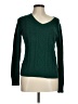 Chaps Green Pullover Sweater Size M - photo 1