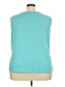 Kim Rogers Teal Sleeveless Blouse Size 3X - photo 2