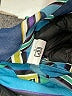 CAbi 100% Polyester Chevron-herringbone Blue Sleeveless Blouse Size XL - photo 9