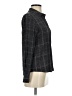 Suistudio 100% Silk Tweed Gray Long Sleeve Silk Top Size EU 36 / US 6 - photo 4