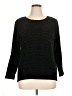Chenault 100% Polyester Black 3/4 Sleeve Top Size XL - photo 1