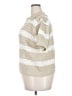 Gilli Stripes Tan Ivory Pullover Sweater Size 2X - photo 5