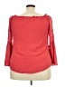 L Love 100% Rayon Red 3/4 Sleeve Blouse Size XXL - photo 2