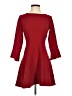 Assorted Brands Solid Red Burgundy Casual Dress Size EU 36 / US 6 - photo 1