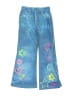 Baby Sara Hearts Blue Jeans Size 6 - photo 1