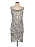 BCBGeneration 100% Polyester Floral Gray Cocktail Dress Size 12 - photo 1