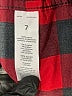 OshKosh B'gosh 100% Cotton Checkered-gingham Red Long Sleeve Button-Down Shirt Size 7 - photo 4